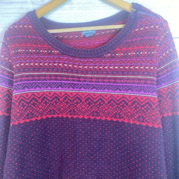 Eddie Bauer Women’s Wool Blend Knit Sweater - Picture 5 of 17